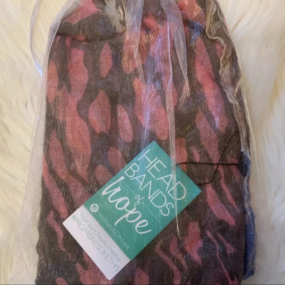 Headbands of Hope Animal Print Scarf - NWT